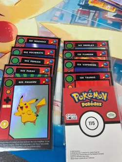Pokemon Pokedex Cards Bundle 10 Cards - Image 1