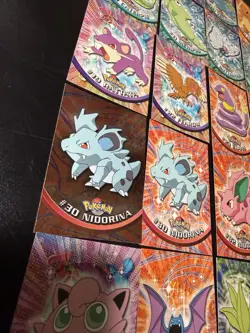 Topps Pokemon TV Animation Edition 1999 Trading Card Lot 55 Cards English - Image 4