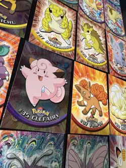 Topps Pokemon TV Animation Edition 1999 Trading Card Lot 55 Cards English - Image 5