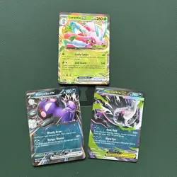 Pokemon TCG Pitch Black PBL - EX Double Rare Set × 3 Cards for the master set - Image 1