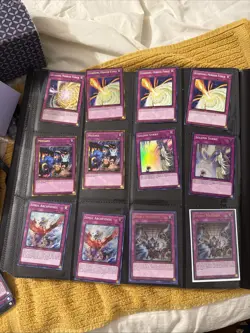 YUGIOH META TRAP CARD LOT OF 12 1st edition ultra super gold rare - Image 1