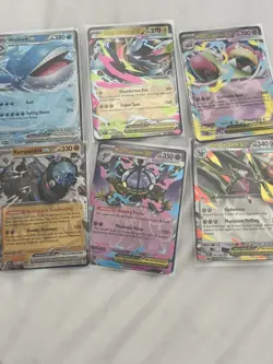 Pokemon Pitch Black EX Double Rare Set × 6 Cards - Image 1