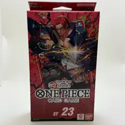 Bandai One Piece Card Game ST23 Starter Deck Red Shanks English Sealed Box - Image 1
