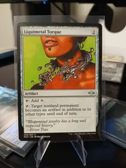 MTG Liquimetal Torque Modern Horizons 2, Regular Uncommon Card 428 - Image 1