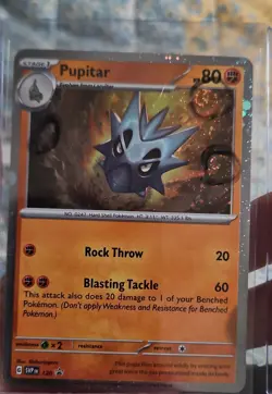 Pupitar 120 Sv: Scarlet & Violet Promo Cards Holo 3 COSMOS SWIRLS - Image 1