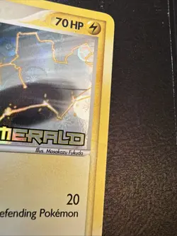 ELECTRODE 27/106 HOLO STAMPED ⚡EX Emerald Pokemon Card LP 2005 - Image 3