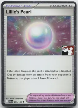 Lillie’s Pearl 151/159 Holo Prize Pack Series Cards Pokemon NM/M Pokemon - Image 1