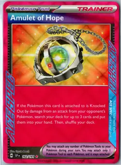 Amulet of Hope Surging Sparks 162/191 ACE SPEC Rare Holo NM - Pokemon Card - Image 1