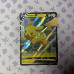 Pikachu V SWSH063 SWSH: Sword & Shield Promo Cards Holo - Image 1