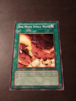 Yu-Gi-Oh! Big Wave Small Wave Common Spell Card SOD-EN046 LP - Image 1