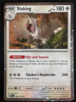 Slaking (Cosmos Holo) Holo Rare Miscellaneous Cards & Products 162/193 NM - Image 1
