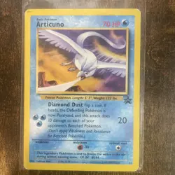 Pokemon TCG Articuno #22 Black Star Promo WOTC Card - Image 1
