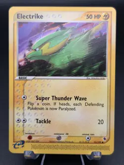 Pokemon TCG Electrike 53/109 Ereader Card Ruby and Sapphire Common E-reader NM - Image 1