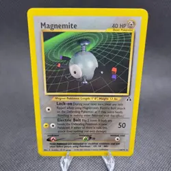 Pokemon TCG Magnemite Card 26/75 Neo Discovery Rare - Image 1