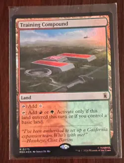Training Compound Marvel Super Heroes Foil - Image 1