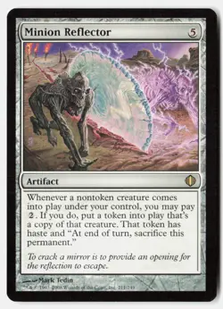 Minion Reflector 211 Rare Shards of Alara Magic: The Gathering Near Mint - Image 1