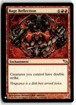 Rage Reflection Lightly Played 104 The List Reprints Magic: The Gathering - Image 1