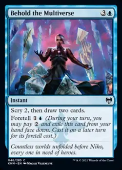 Behold the Multiverse [Kaldheim] Near Mint - Image 1