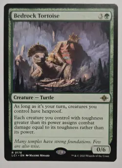 Bedrock Tortoise The Lost Caverns of Ixalan Regular - Image 1