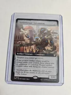 Stridehangar Automaton (Extended Art) Commander: Aetherdrift Regular - Image 1