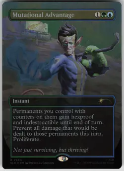 MTG Mutational Advantage Foil NM Secret Lair Drop Series Magic 2454 - Image 1