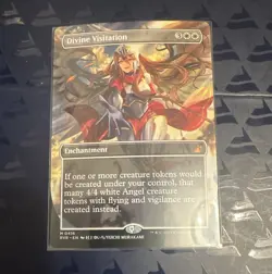 Wizards MTG Divine Visitation 416 Ravnica Remastered Mythic Borderless - Image 1