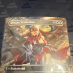 Wizards MTG Divine Visitation 416 Ravnica Remastered Mythic Borderless - Image 3