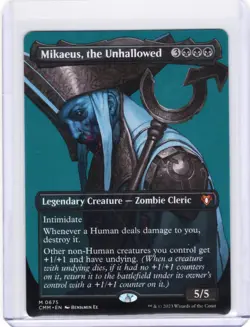 MTG [CMM-675 NM] Mikaeus, the Unhallowed (Borderless) - Image 1