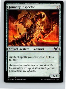 Magic the Gathering Foundry Inspector Commander: Kamigawa: Neon Dynasty MTG - Image 1