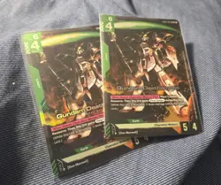 Gundam Deathscythe x2 LR GD01-025 NM Foil Gundam Card Game TCG - Image 1