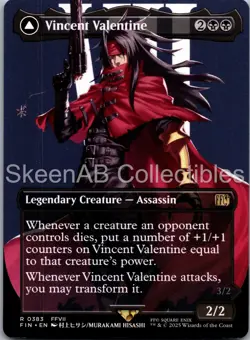 MTG SkeenAB Vincent Valentine (Borderless) FINAL FANTASY NM - Image 1