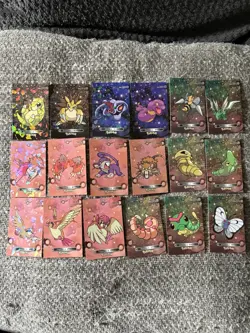 Pokemon 2024 Card Database 1 Cracked Ice Holo Peru 50 cards - Image 1