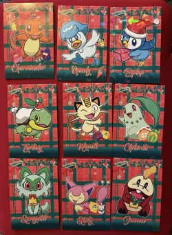 28 cards from Cracked Ice Holo Pokemon 2024 Card Database Merry Christmas - Image 5