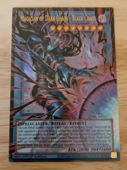 Yu-Gi-Oh! TCG - Magician of Dark Chaos - Black Chaos (CORI-EN027) - Extended Art - Image 1