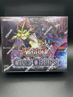 Yu-Gi-Oh Chaos Origins Booster Box English Sealed - Image 1