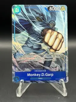 Monkey D. Garp (Alt Art) OP12-056 One Piece Legacy of the Master English - Image 1