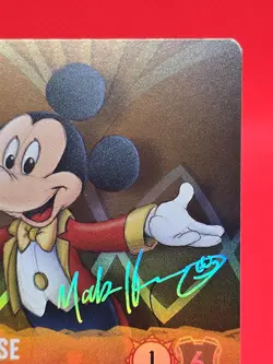 Mickey Mouse Friendly Face 18/P1 Disney Lorcana D100 Enchanted Foil Promo - Image 4