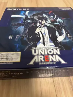 Union Arena Solo Leveling Booster Box Japanese TCG Tape Sealed 1BOX AP Cards JDM 4582769923135 - Image 2