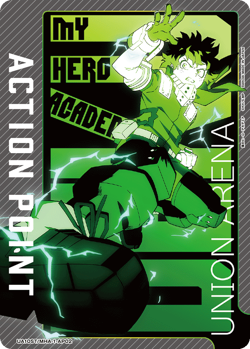 UNION ARENA UA10ST/MHA-1-AP02 Action Point Card AP My Hero Academia - Image 1