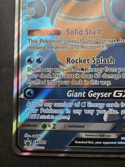 Blastoise GX - (Black Star Promos) SM189 Jumbo Cards Holo - Image 5