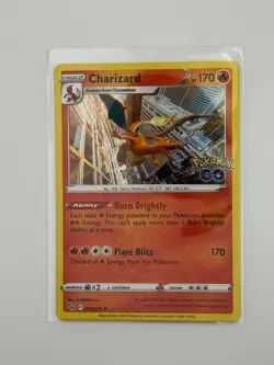 Charizard 010/078 Holo Rare Pokemon GO Pokemon Near Mint - Image 1