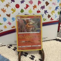 Pokemon TCG Charizard 010/078 Pokemon Go Holo - Image 1