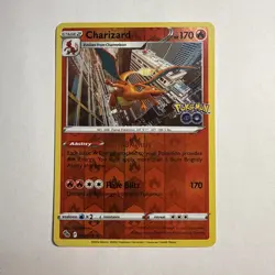Charizard 010/078 Pokemon GO Reverse Holo - Image 1