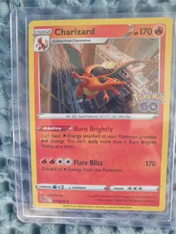Charizard 010/078 Pokemon GO Holo NM - Image 1
