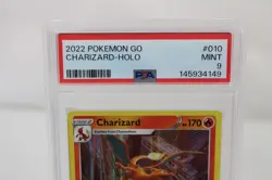 2022 Pokemon TCG Charizard Pokemon Go 010/078 Holo PSA 9 Graded Card - Image 2