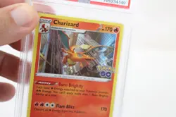 2022 Pokemon TCG Charizard Pokemon Go 010/078 Holo PSA 9 Graded Card - Image 4