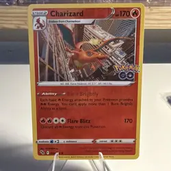 The Pokemon Company Charizard 010/078 Pokemon GO Reverse Holo Rare HP 170 - Image 1