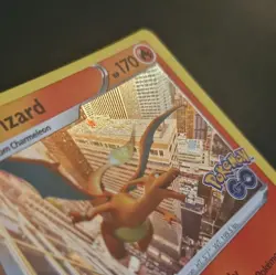 Pokemon TCG Charizard 010/078 Pokemon GO English Stage 2 Holo HP 170 - Image 2