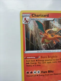 Pokemon TCG Charizard Pokemon Go 010/078 Holo Card - Image 3