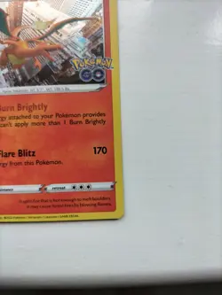 Pokemon TCG Charizard Pokemon Go 010/078 Holo Card - Image 4